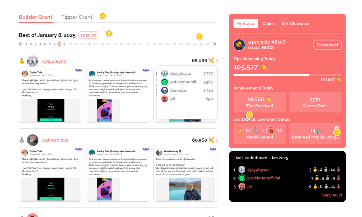 Hunt Tip product screen 1