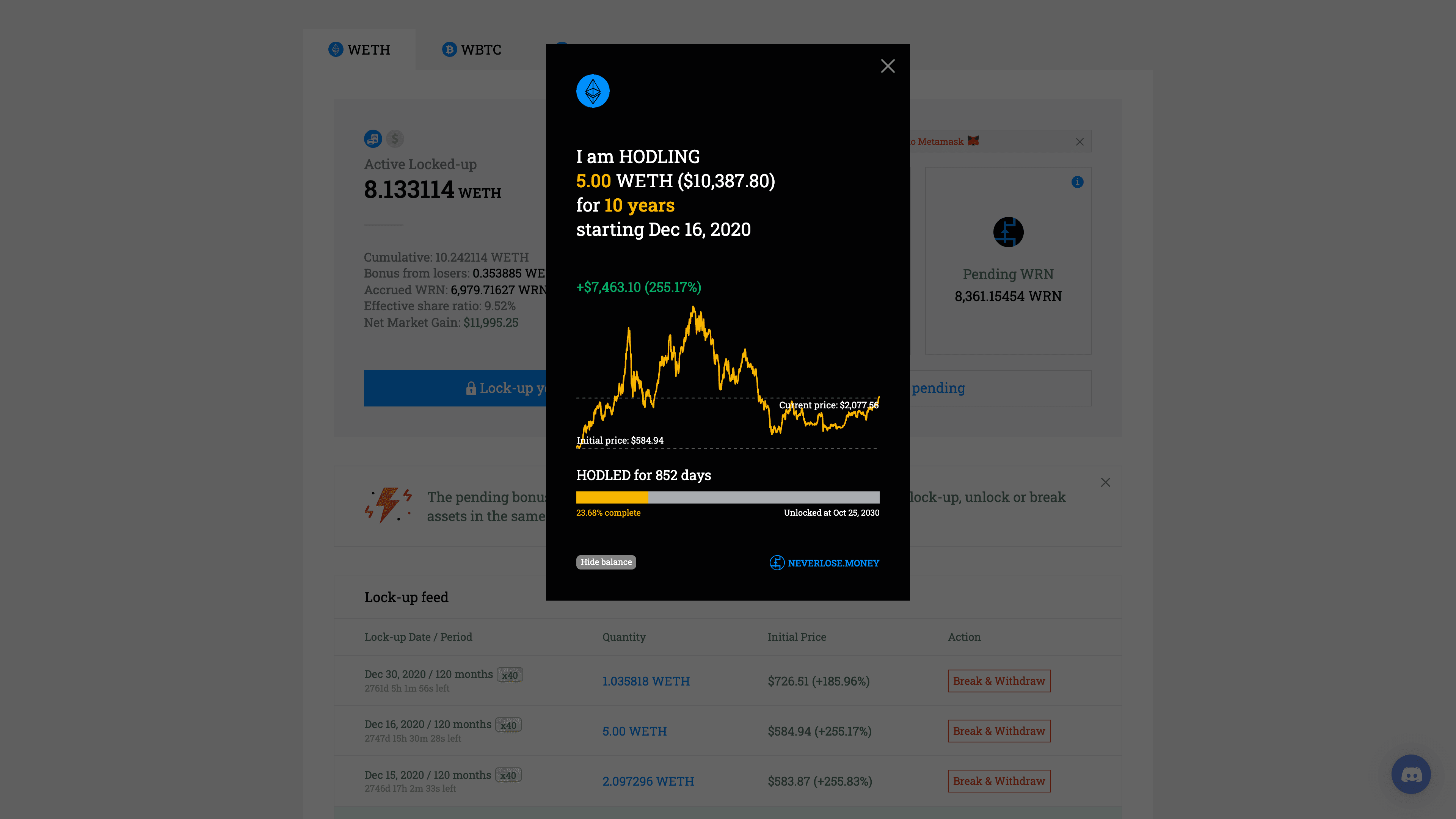 Neverlose.money screen 2