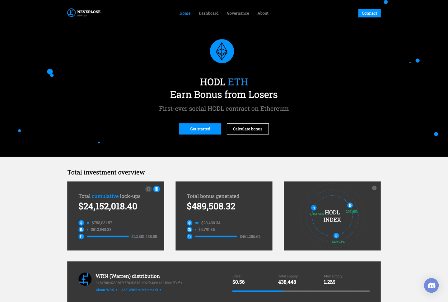Neverlose.money product screen 1